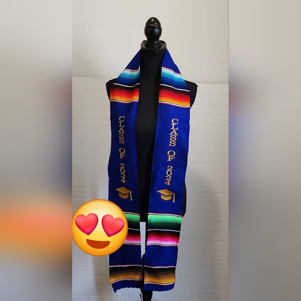 Sarape estola graduación México